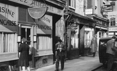 38 Old Compton Street 1947 - Chez Auguste.jpg. Click on the picture to enlarge